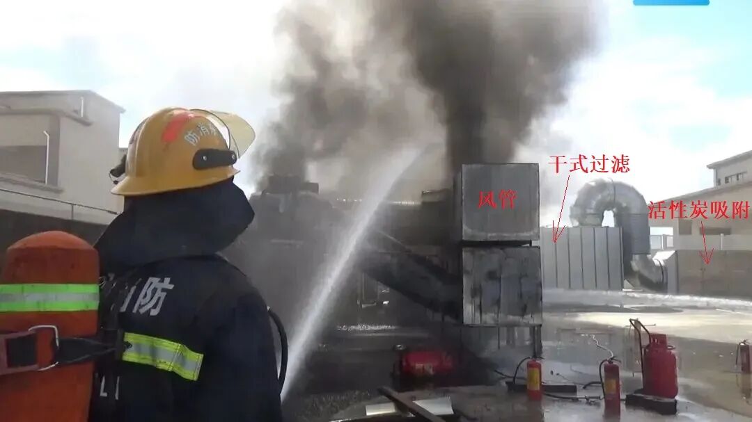 家具廠發生火災原因可能不是噴淋塔